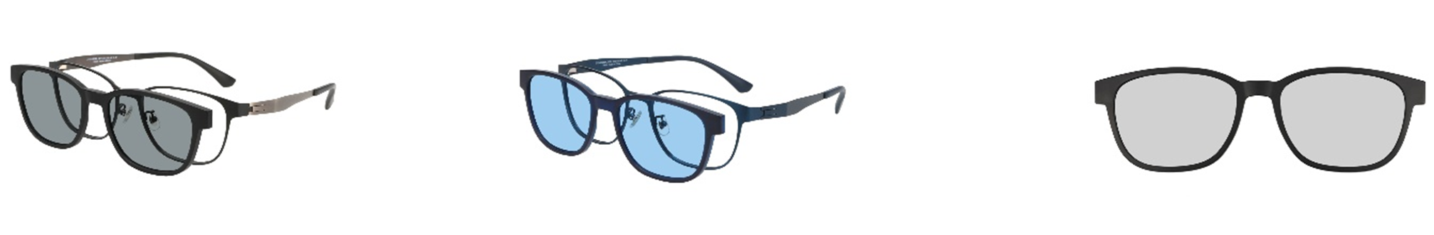 ▲フレーム：ZY242G08（Wellington）【2色展開】　アタッチメント：ZY241G02【3色展開】