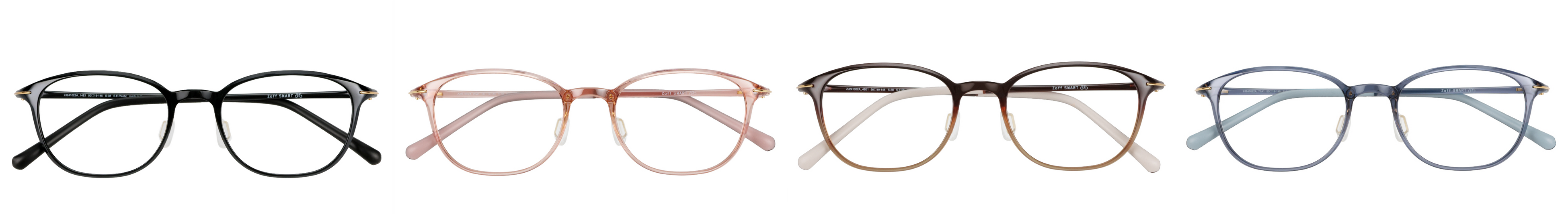 激安！【ゾフ】Zoff SMART Skinny★度付き 新品同様 楽天市場】|スクエア型 めがね（ブルー） Zoff SMART Skinny