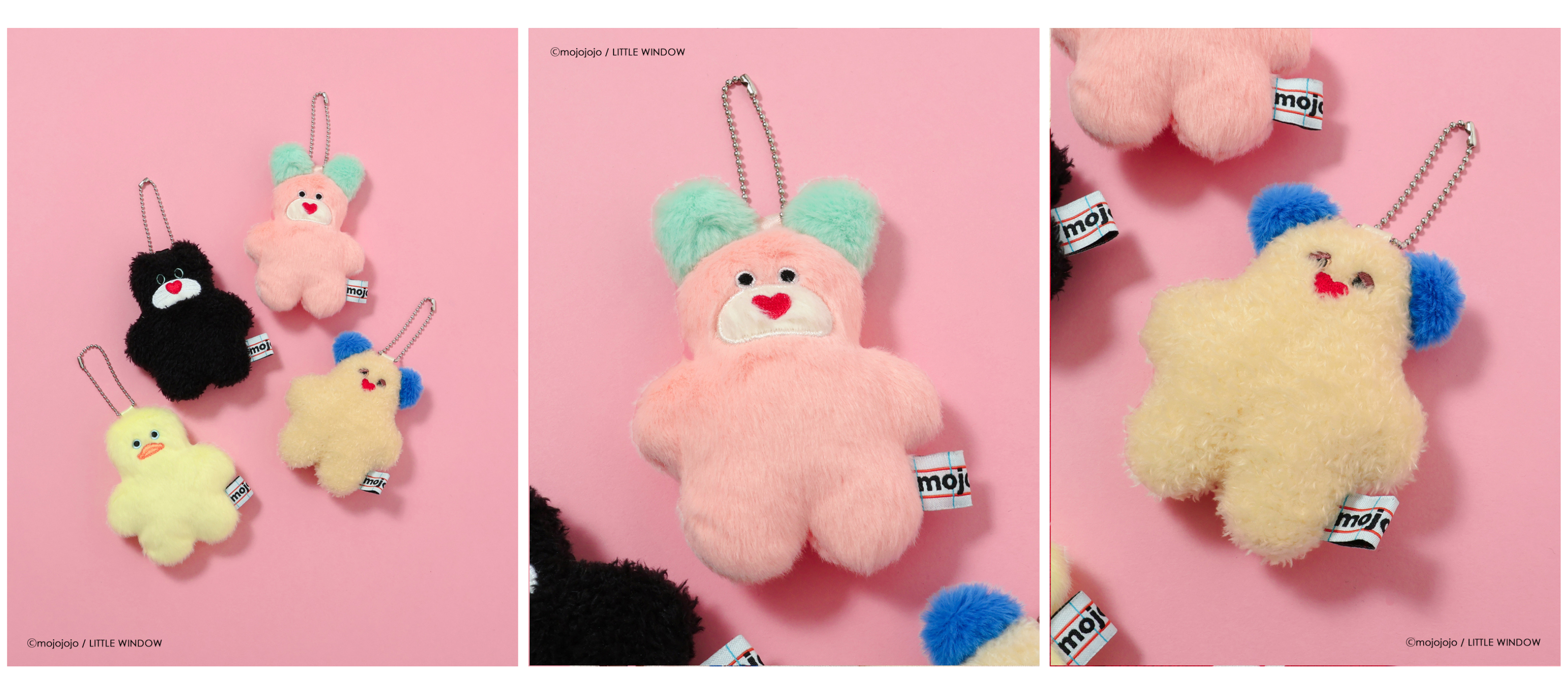 mojojo ハンドメイド　ぬいぐるみ FREAK'S STORE｜mojojojo ぬいぐるみ チャーム 限定展開 25AW