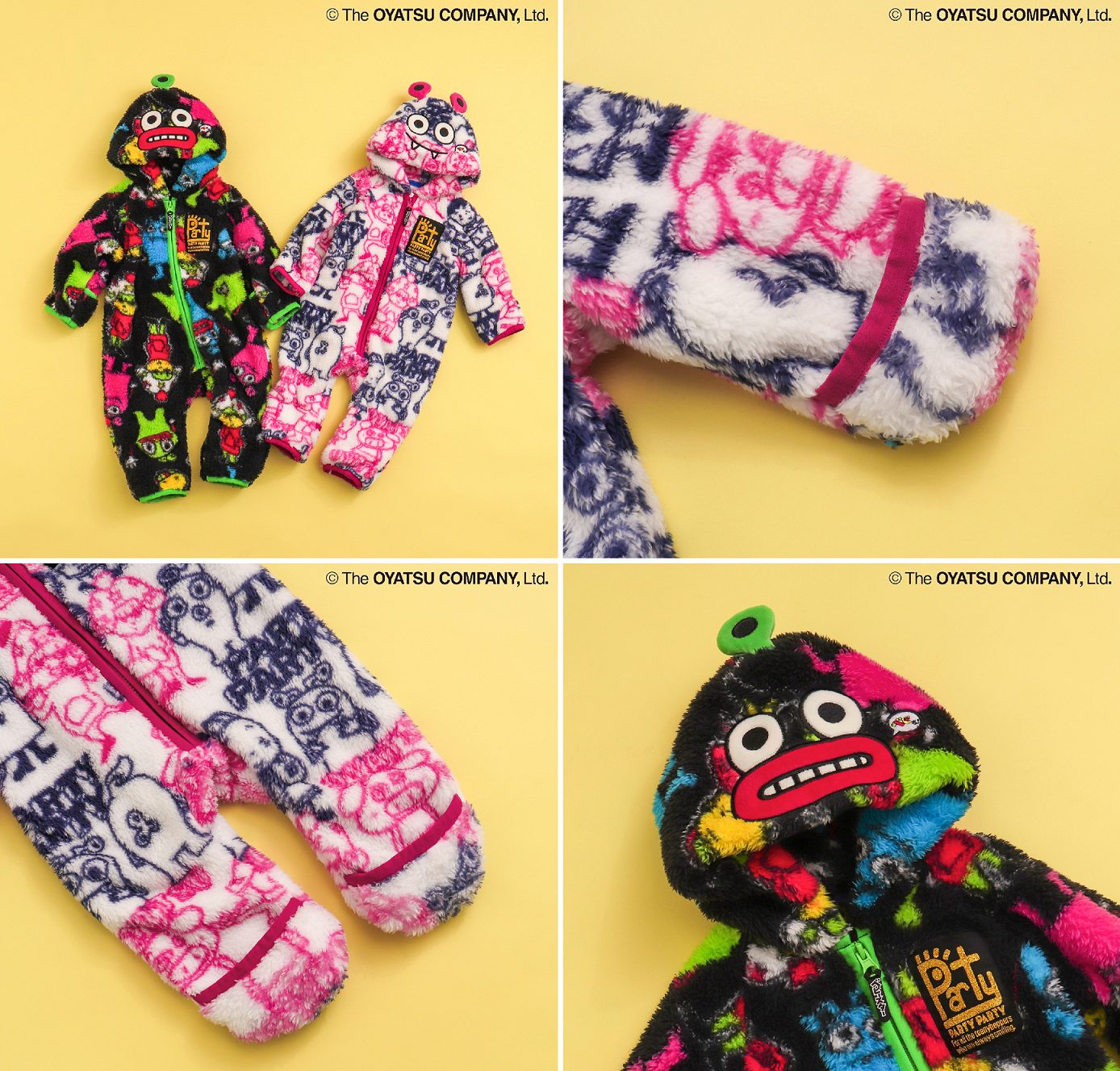 新品、タグ付き BREEZE  PARTY PARTY ２点set!! PARTYPARTY - party party カバーオー(80)パーティパーティBREEZE