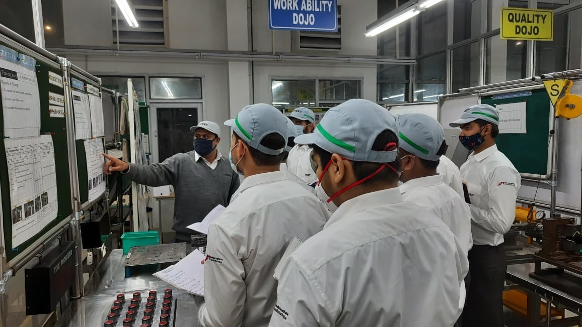 職業訓練の様子