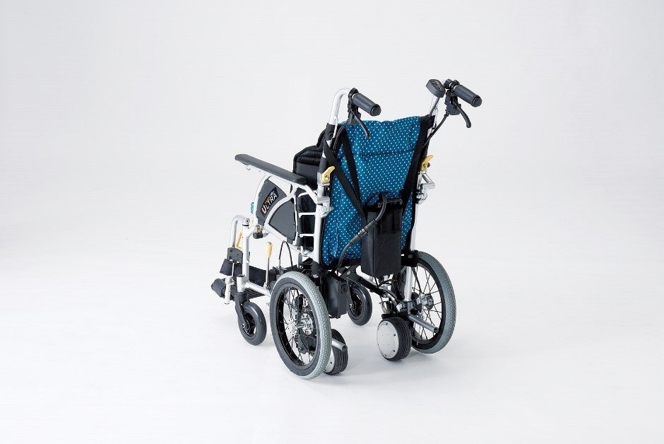 介助用車いす電動アシストユニット「軽e(かるいー)」  日進医療器株式会社「ウルトラシリーズ NAH-U2W」搭載タイプ