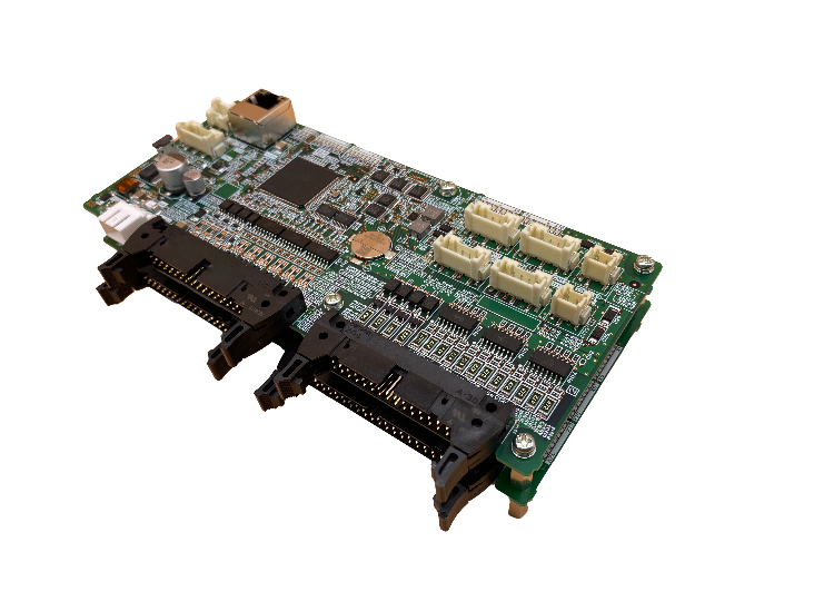 拡張基板 （下段が拡張基板。上記写真は追加された後のイメージで、2枚まで追加可能）