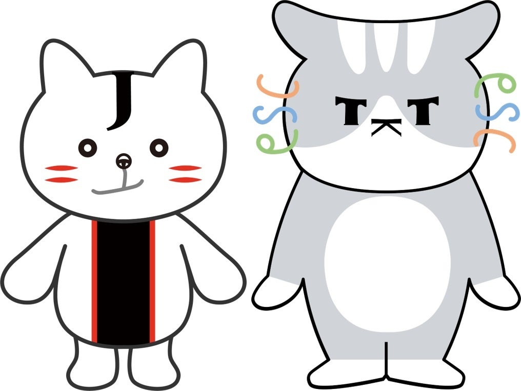 ジェイにゃん（左）とテクニャン