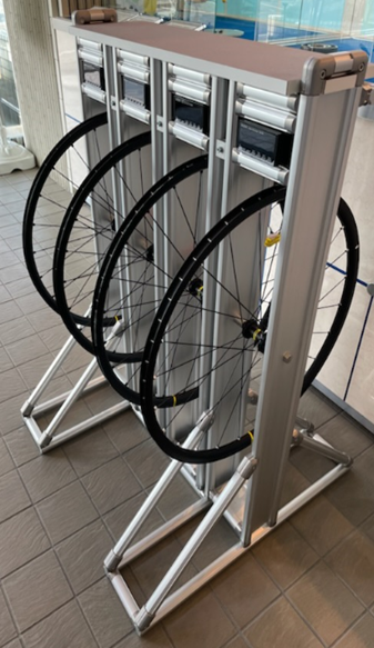 ホイール用デモ機