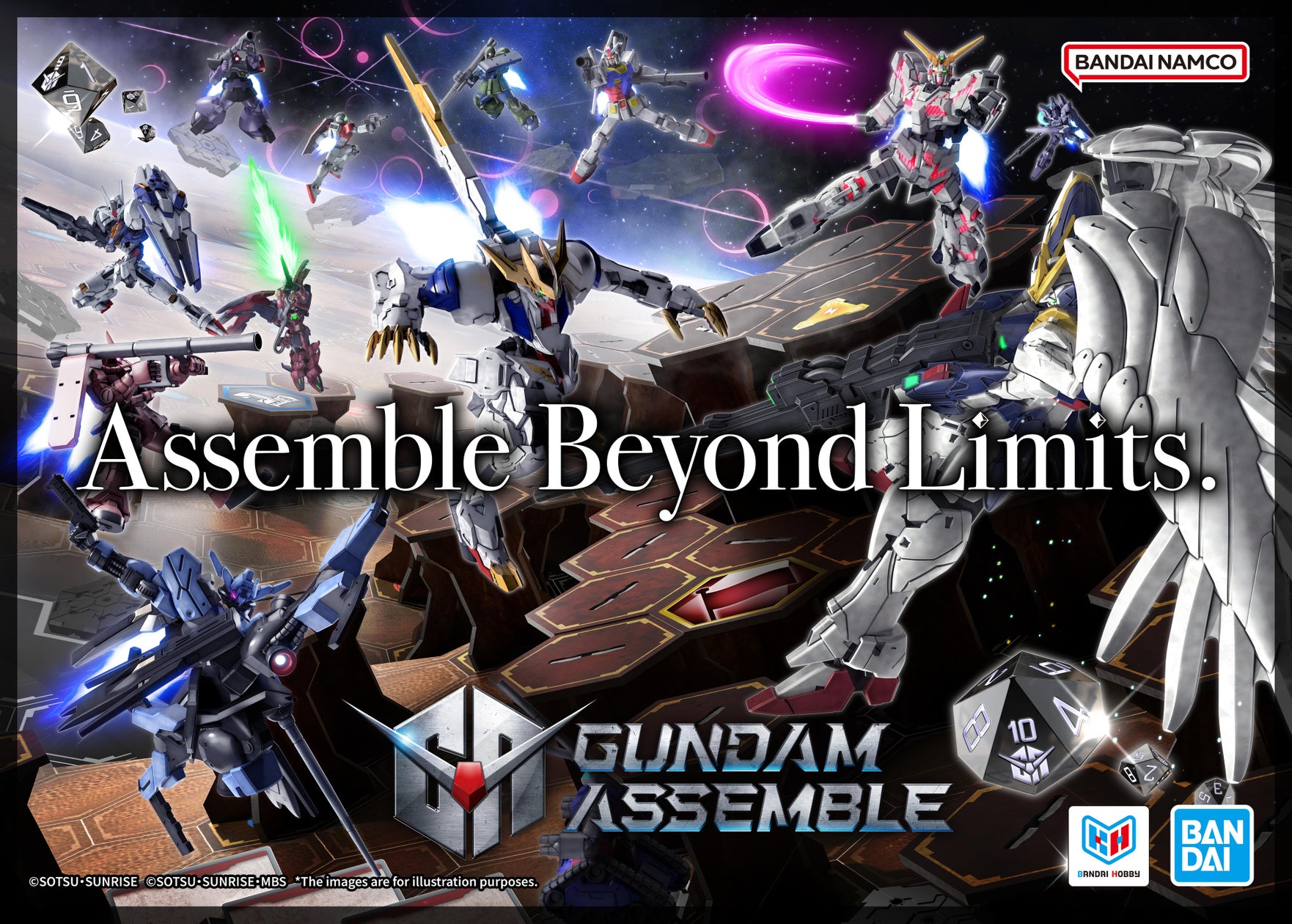 約5cmガンプラで白熱バトル!ミニチュアゲーム『GUNDAM ASSEMBLE』世界同時発売 約5cmガンプラで白熱バトル!ミニチュアゲーム『GUNDAM ASSEMBLE』世界同時発売