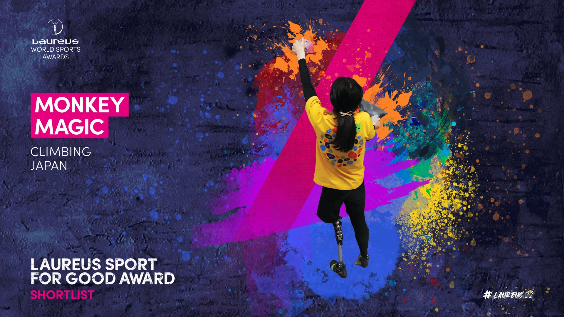 世界40か国から選出 ローレウス世界スポーツ賞 22 にノミネート Npo法人モンキーマジックのプレスリリース 世界40か国から選出 ローレウス世界スポーツ賞 22 にノミネート Npo法人モンキーマジックのプレスリリース