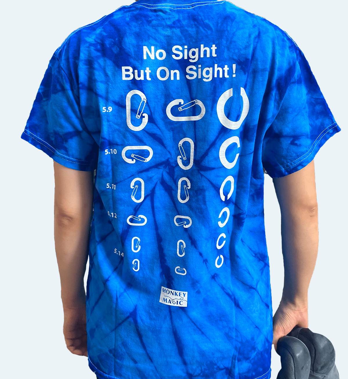 オリジナル クラシックTシャツ：ロイヤルブルー（背中）