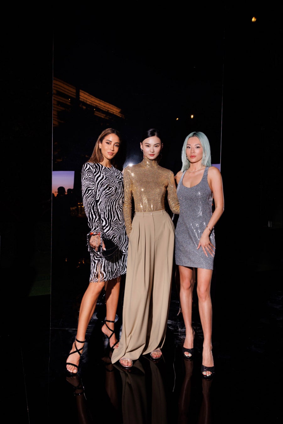 左からTamara Kalinic (タマラ・カリニック)、 He Cong(ヒー・コン)、 Tina Leung(ティナ・レオン)