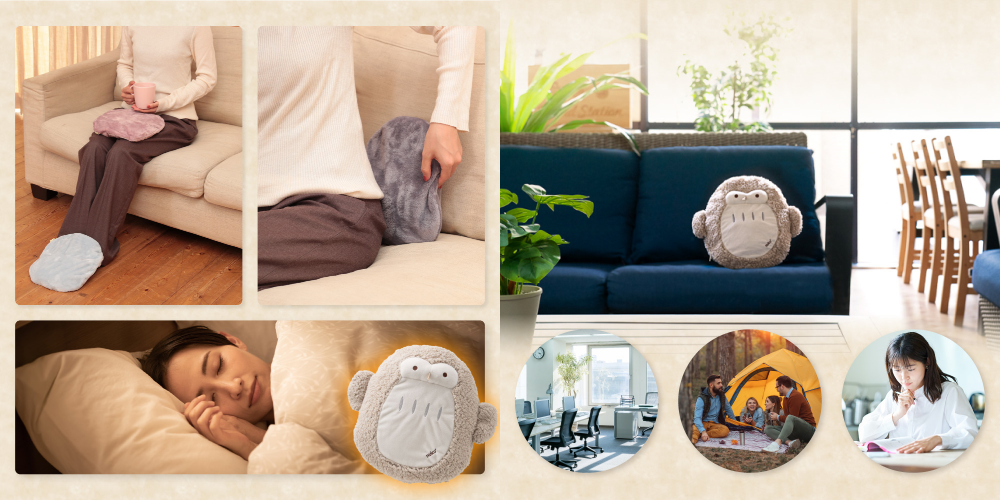 繰り返し使える蓄熱式エコ湯たんぽ「nuku²」を、ジェネリック家電