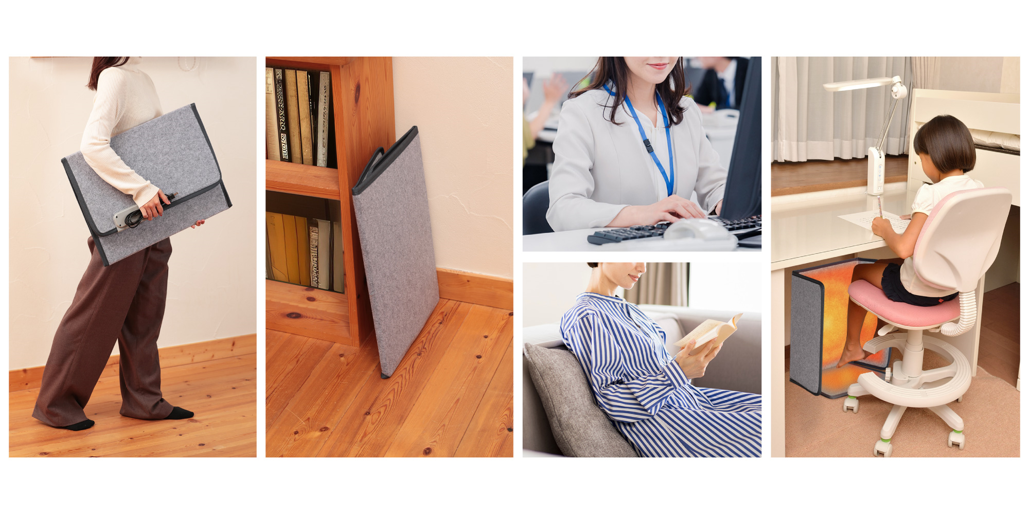 折り畳み足元パネルヒーター MAXZEN 【公式通販】