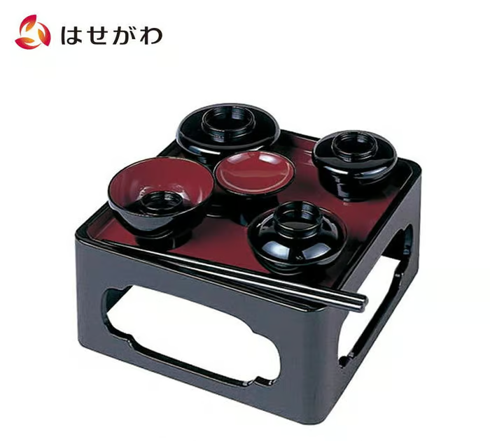 御霊具膳 PC 黒内朱 5.0寸