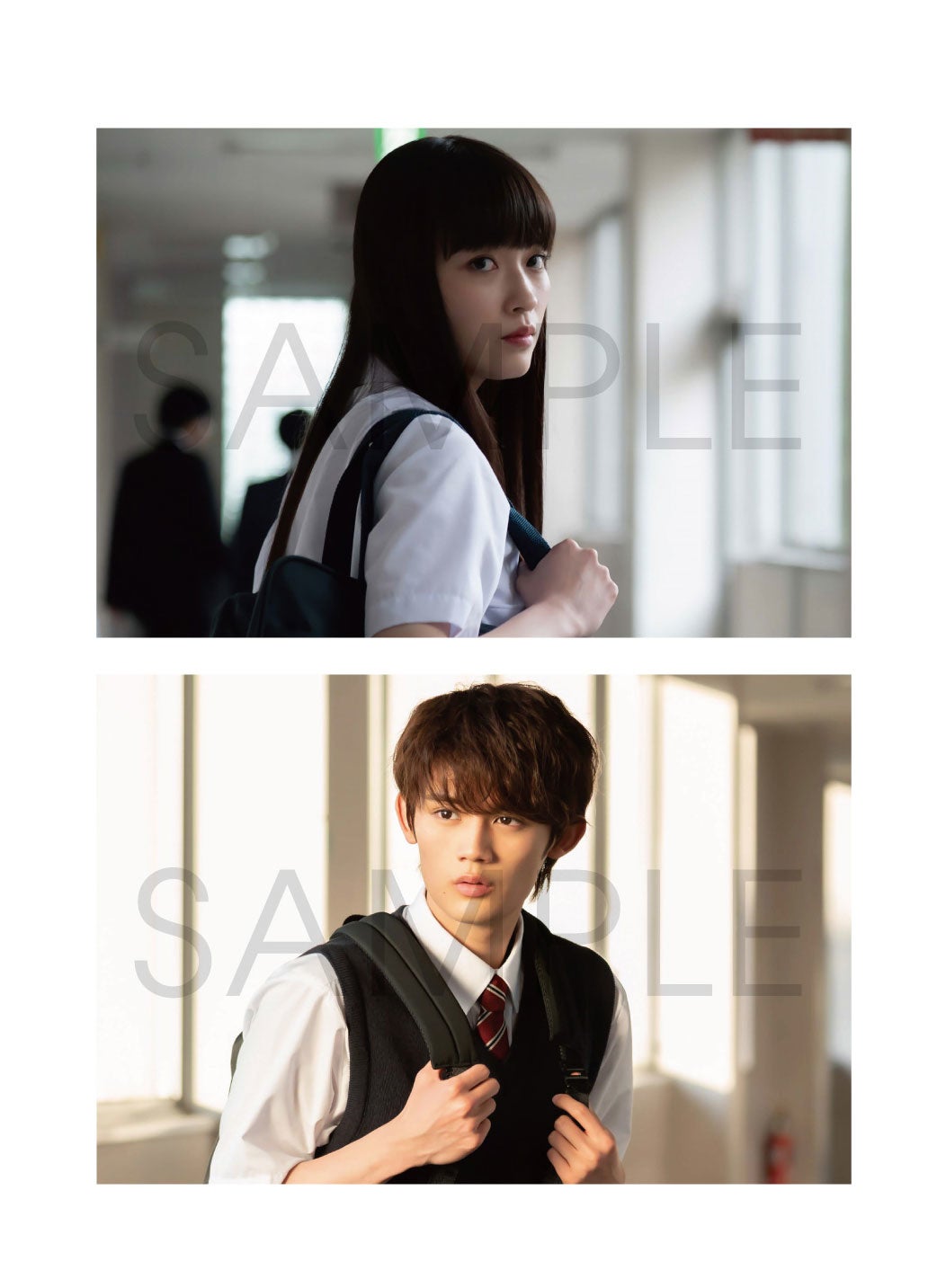 メーカー共通：ポストカード2枚組 （茅島みずき＆藤原⼤祐 各1枚）