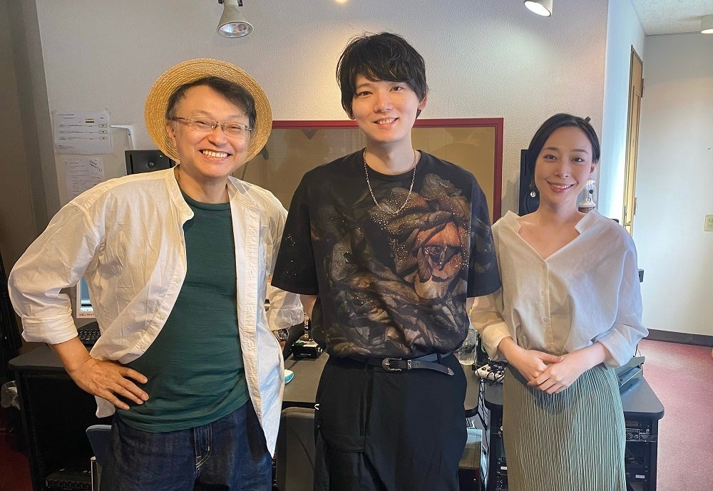 （左から　相島一之、古川雄輝、大谷麻衣）