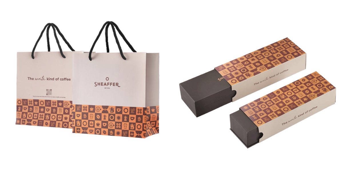 ショッパーとボックススリーブ