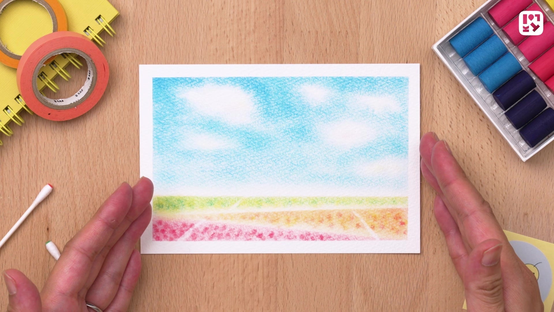 #05 青空と雲の描き方