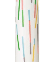 ホワイト：リズミカルな色鉛筆