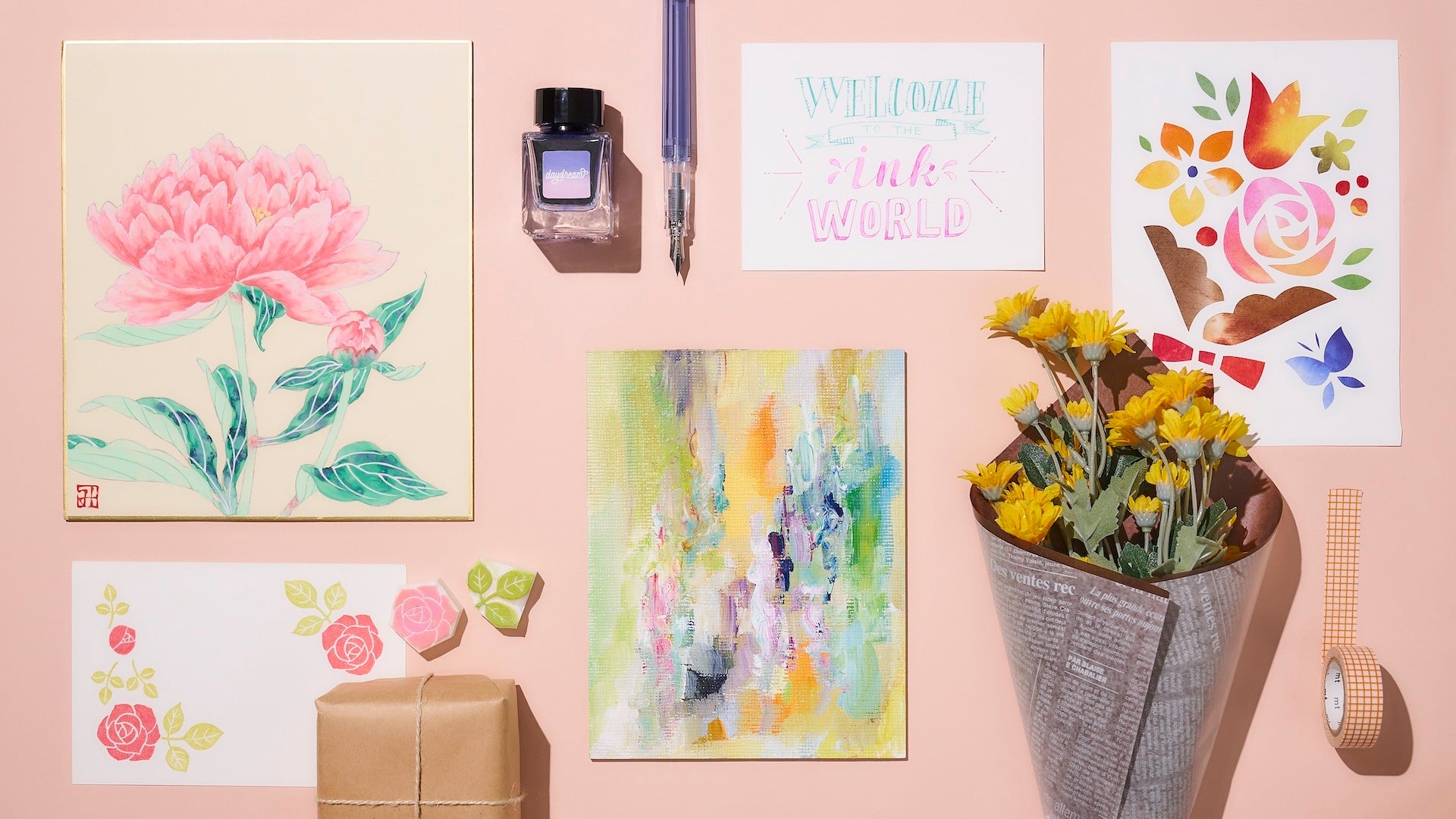 # 5種類のものづくり体験から選べる