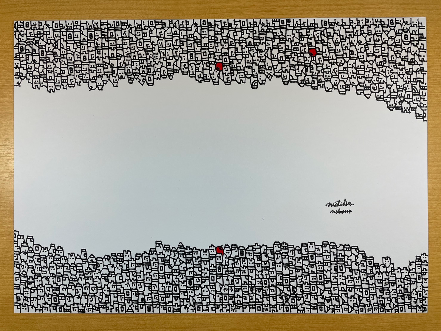 中野 道人さん作　「small world」