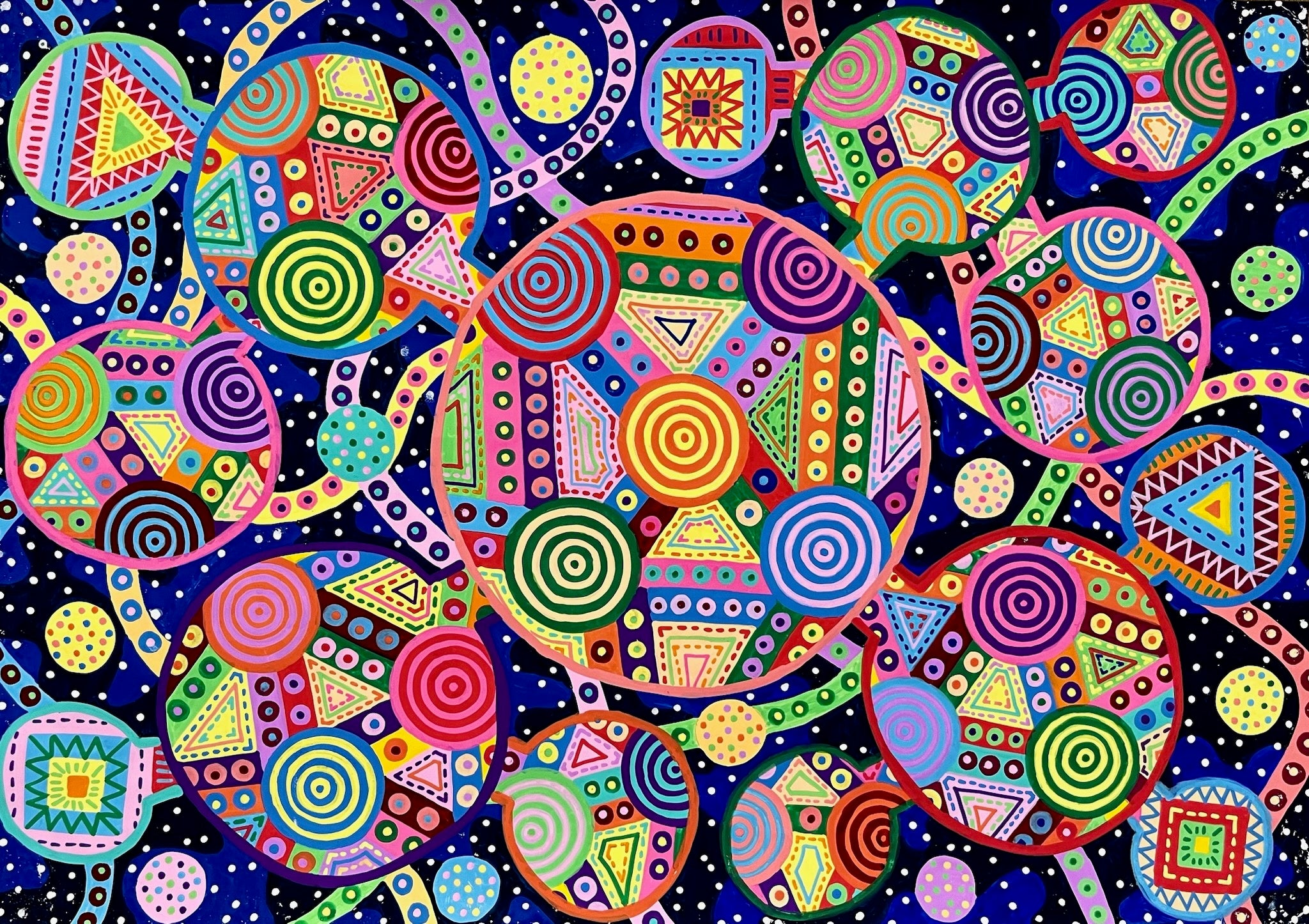 如月虹さん作　「頭の中はビックバン」