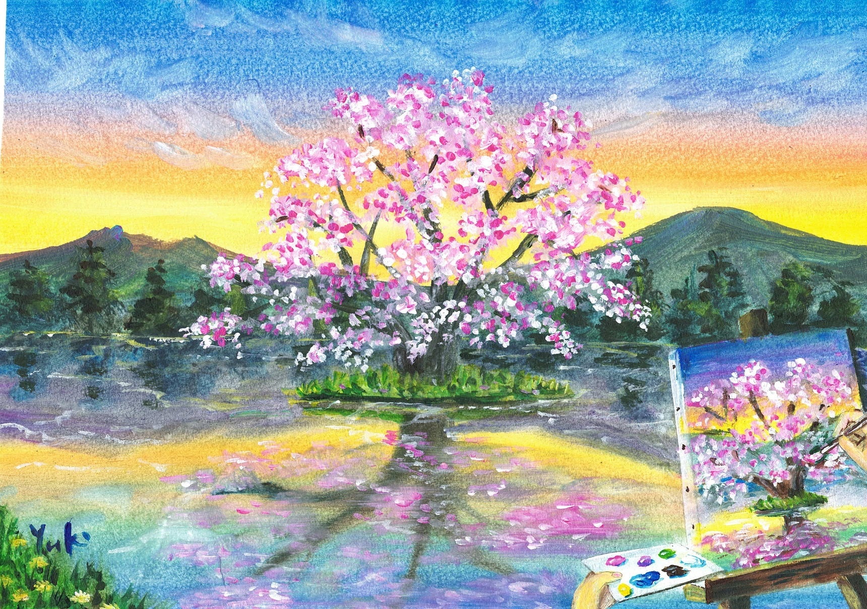 工房はんど Yukiさん作「生きる意味」