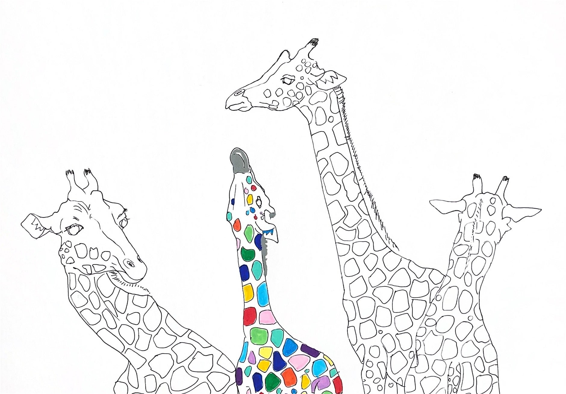 ティンくんさん作「個性は輝く」