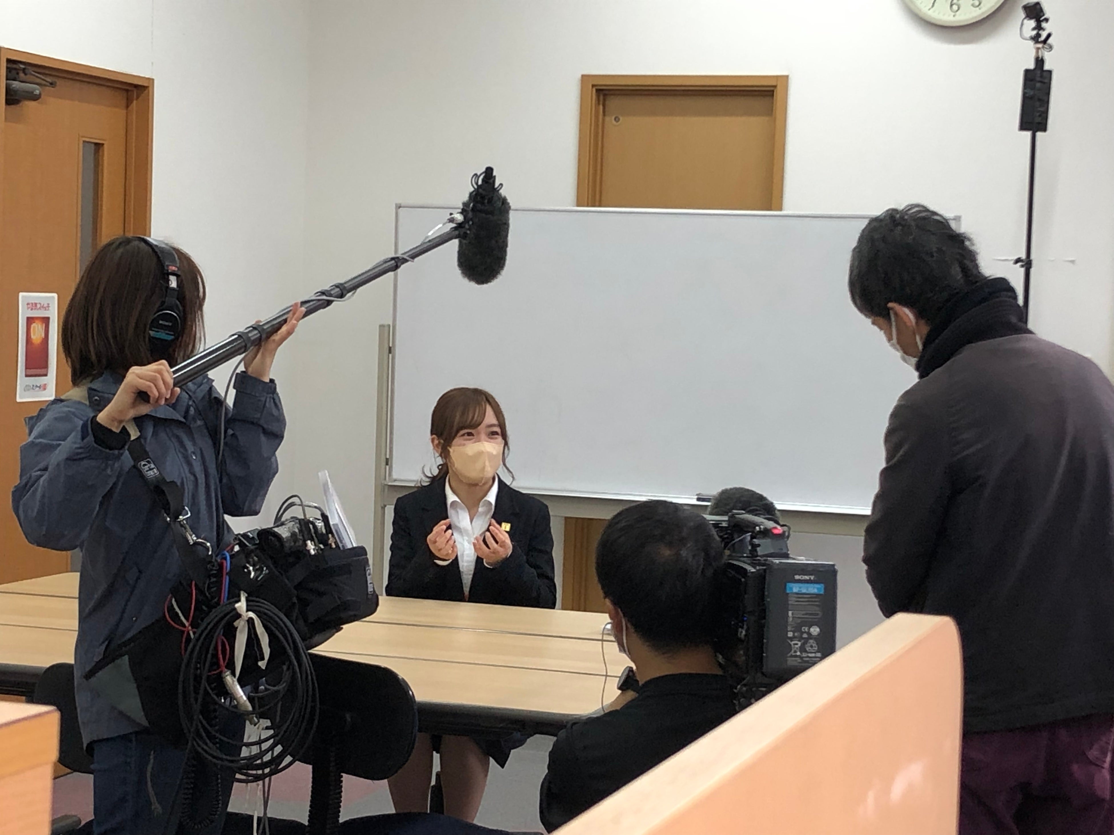 番組の撮影シーン