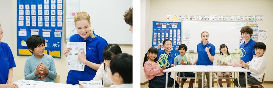 オールイングリッシュの環境で、楽しみながら英語を身につけられるKids Duo