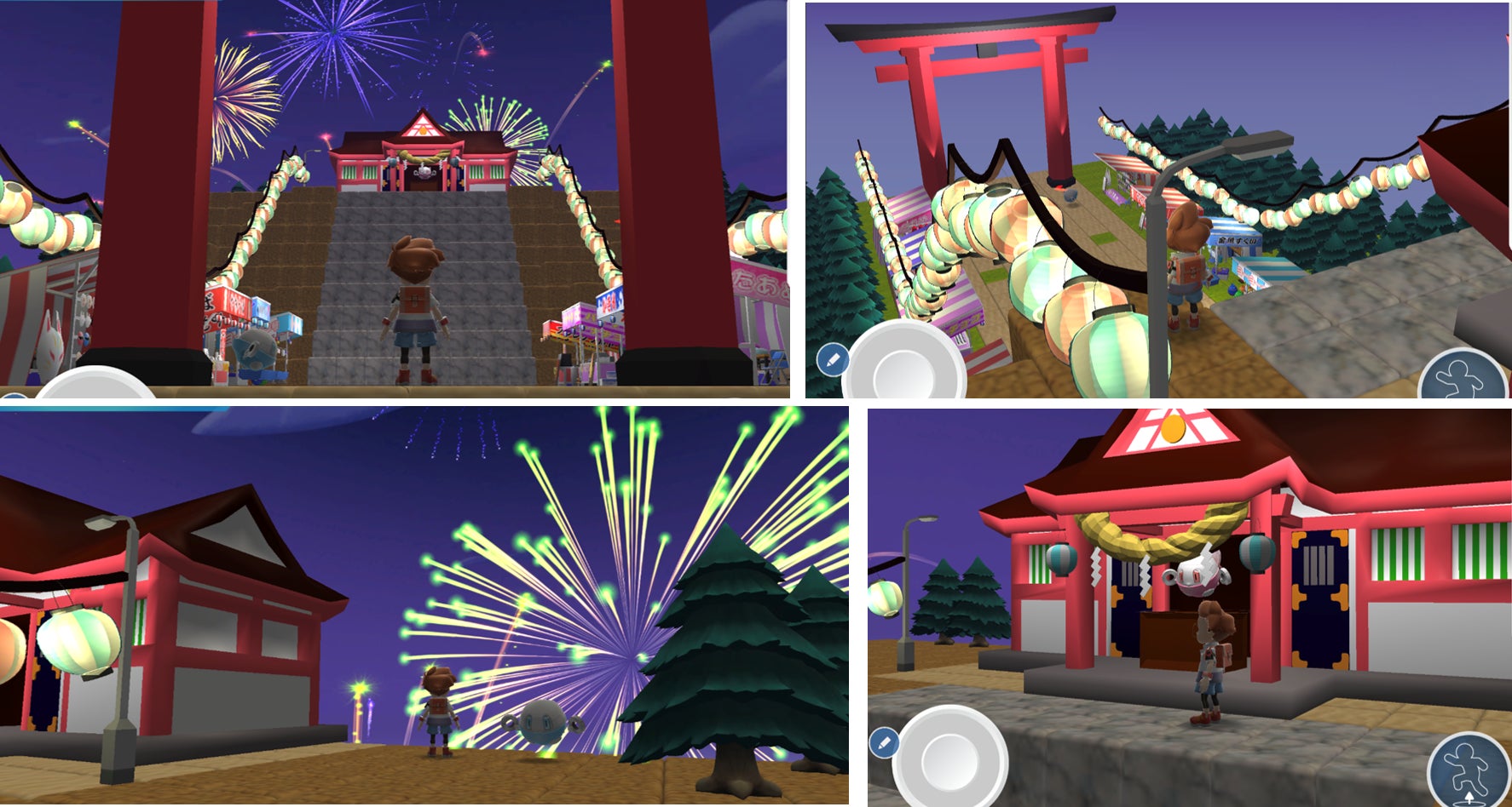 「プログラミング教育 HALLO」のプログラミング教材『Playgram™』に新フィールド「夏祭り」が登場!