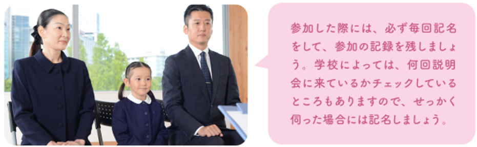 「はじめての小学校受験対策」サポートブックより一部抜粋