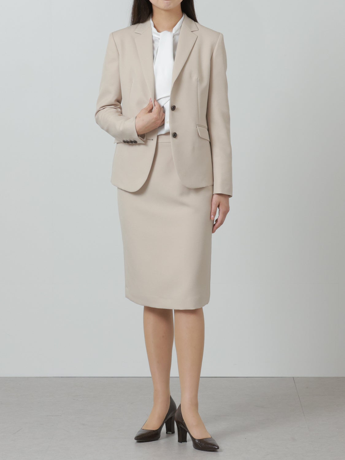 セットアップベージュ