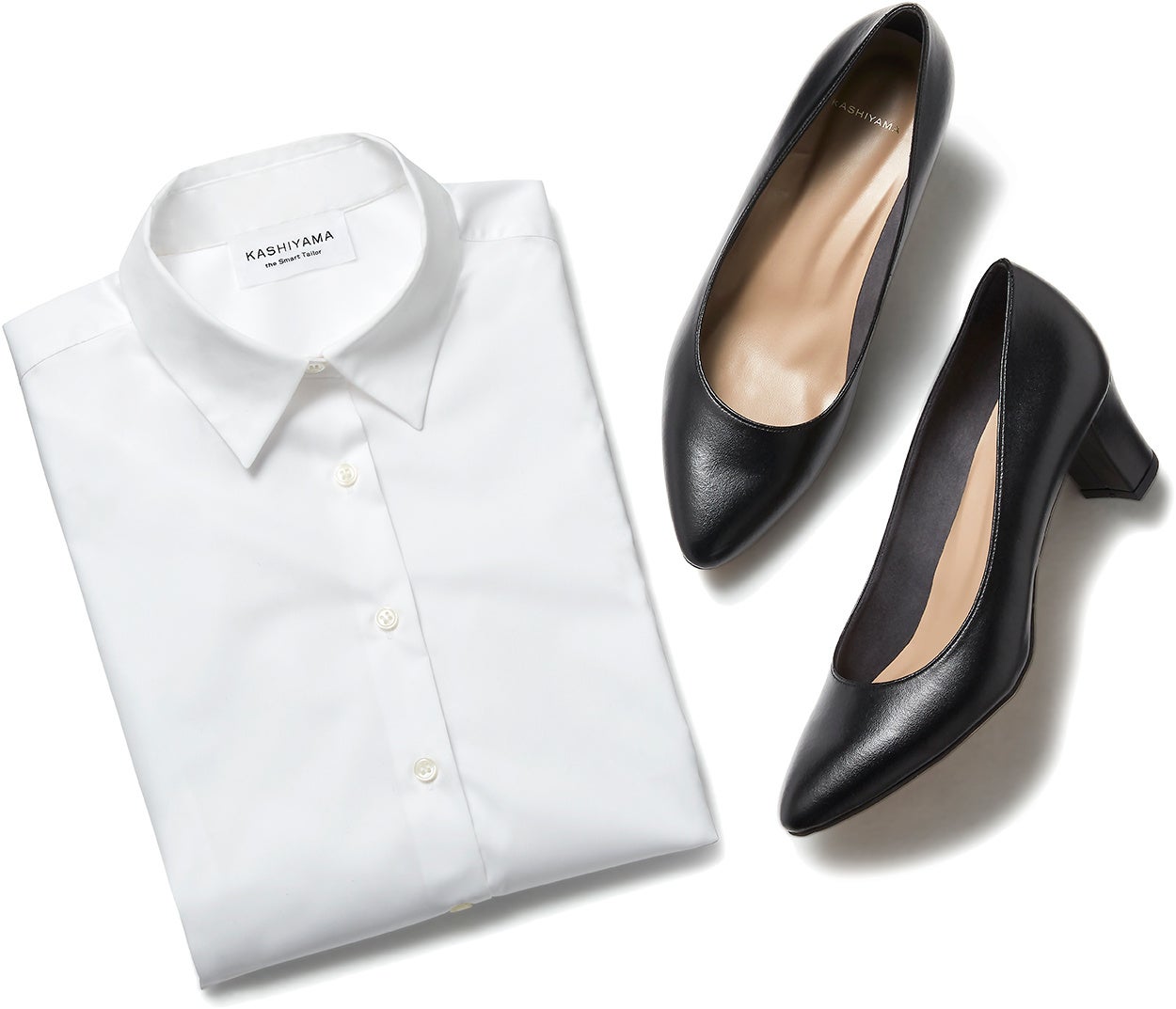 【新品未使用】オンワード樫山　パンツスーツ　7号 オーダーメイドブランド『KASHIYAMA』11/1から「就活セット早割