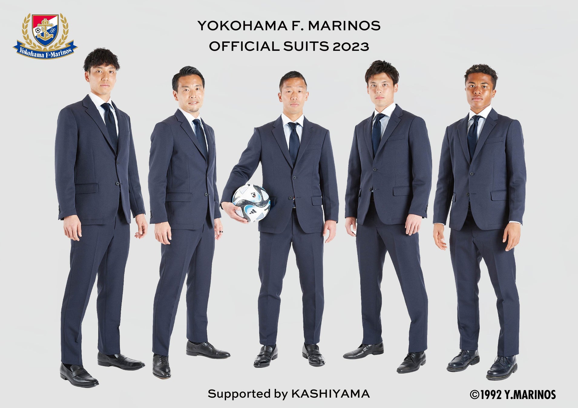 KASHIYAMA×横浜F・マリノスキービジュアル