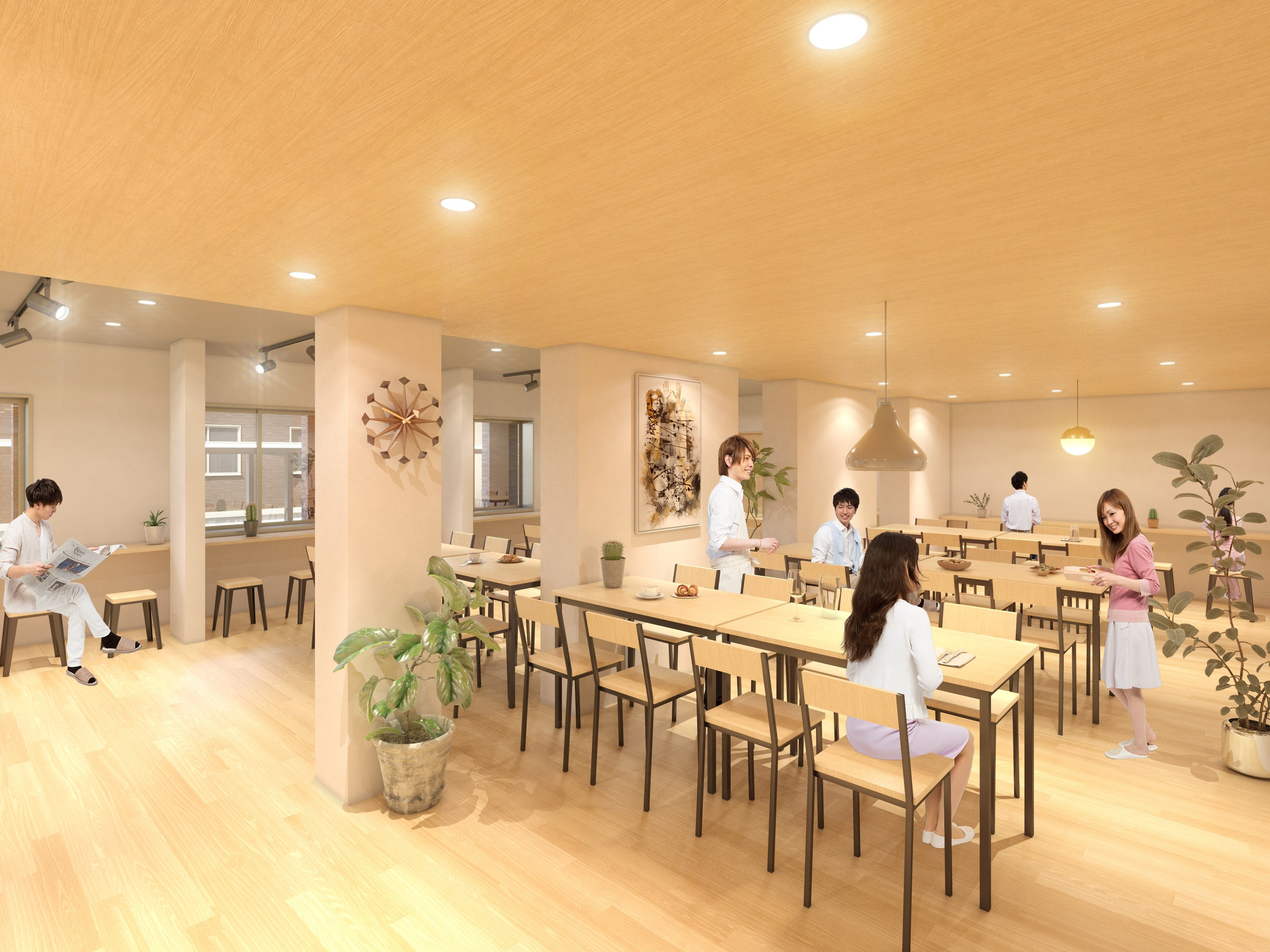 食堂完成イメージ