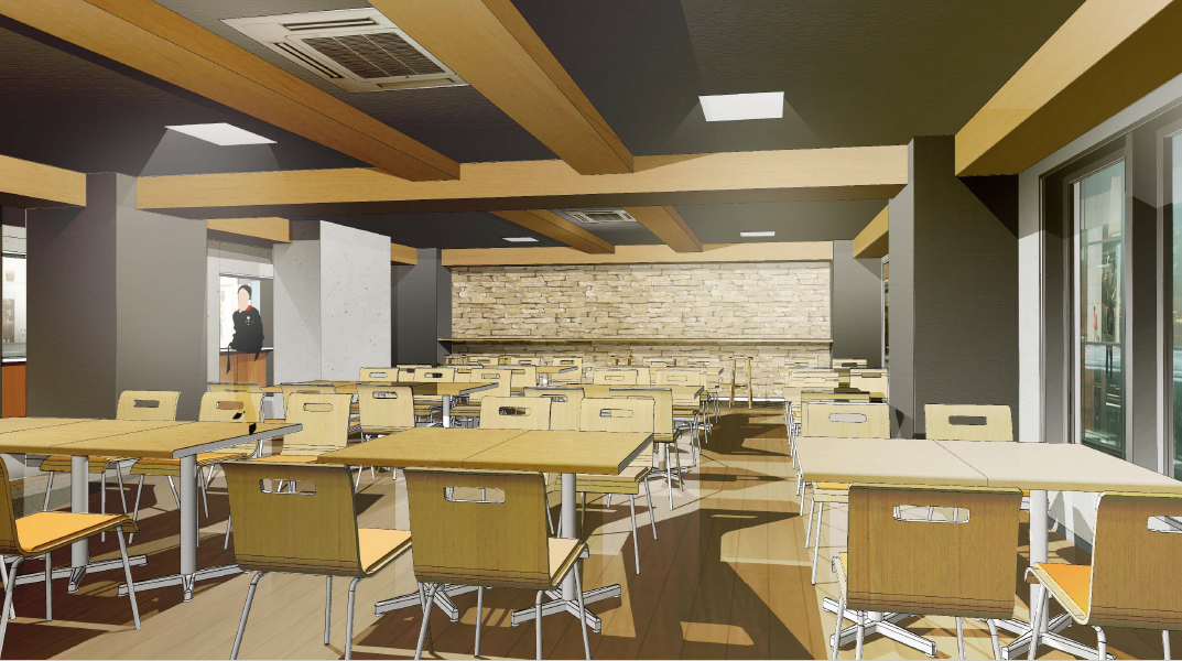 食堂完成イメージ