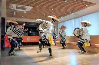 さんさ踊り紹介と実演