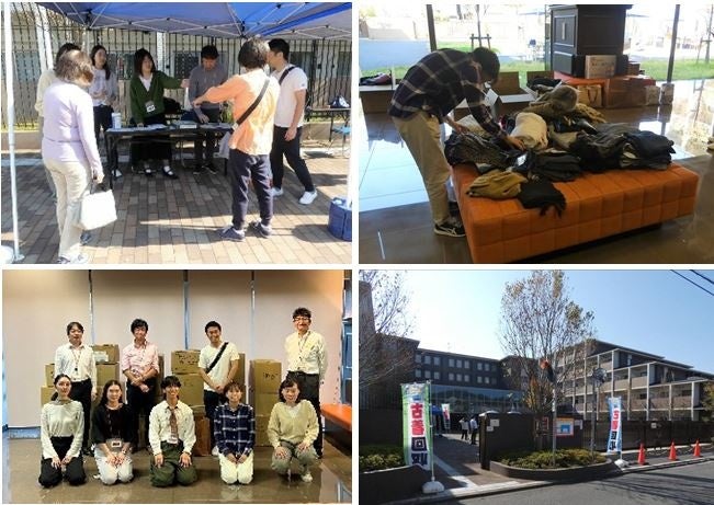 ↑回収イベントの様子（松ヶ崎学生館）