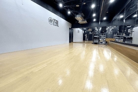 ダンスレッスンも可能なフロア