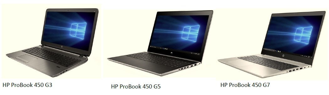 今回大量調達した『HP450 G』シリーズ