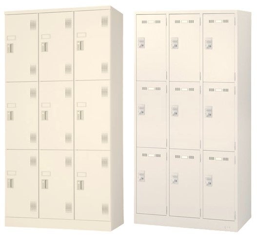 オフィス・コールセンターにぴったりの耐震ホワイトロッカー