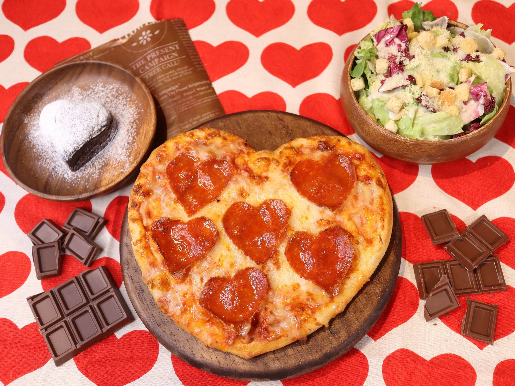 「バレンタインセット」で、特別な日をさらに特別に!