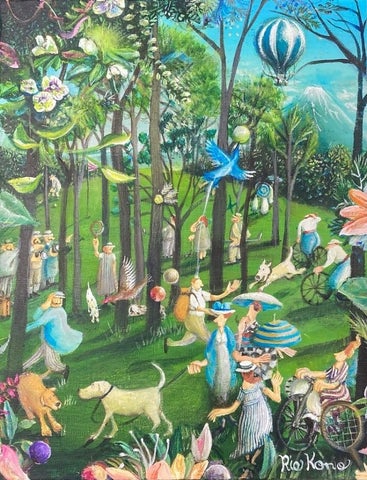 【伊勢丹新宿店】河野里枝作品展-欧米でも人気の風船と気球の世界 【伊勢丹新宿店】河野里枝作品展-欧米でも人気の風船と気球の世界