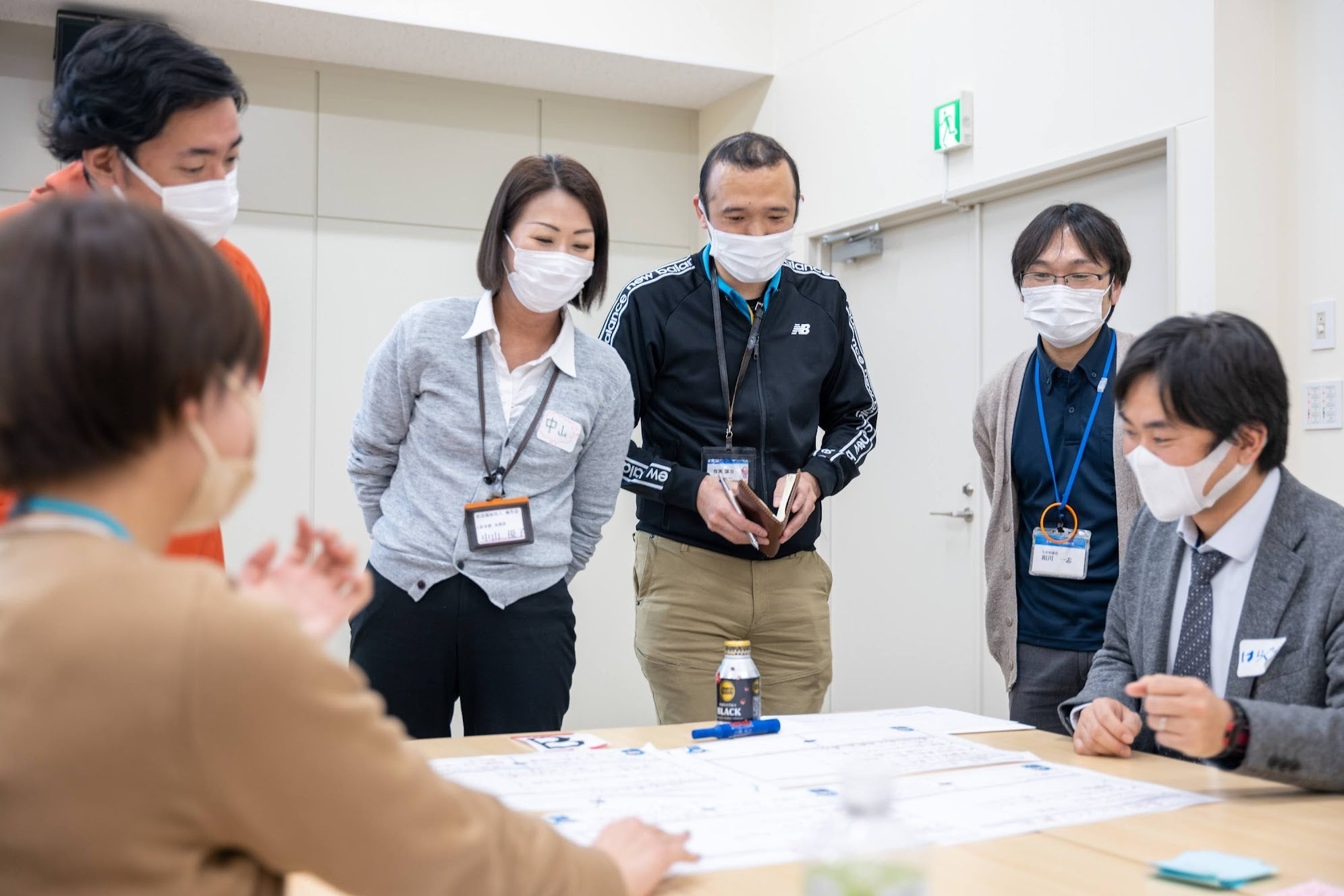 佐賀県内の介護事業者と共に行ったアイディアワークショップの様子