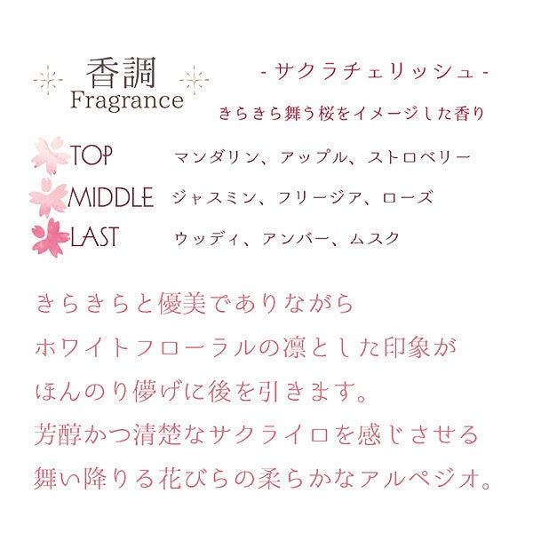 サクラチェリッシュ香調