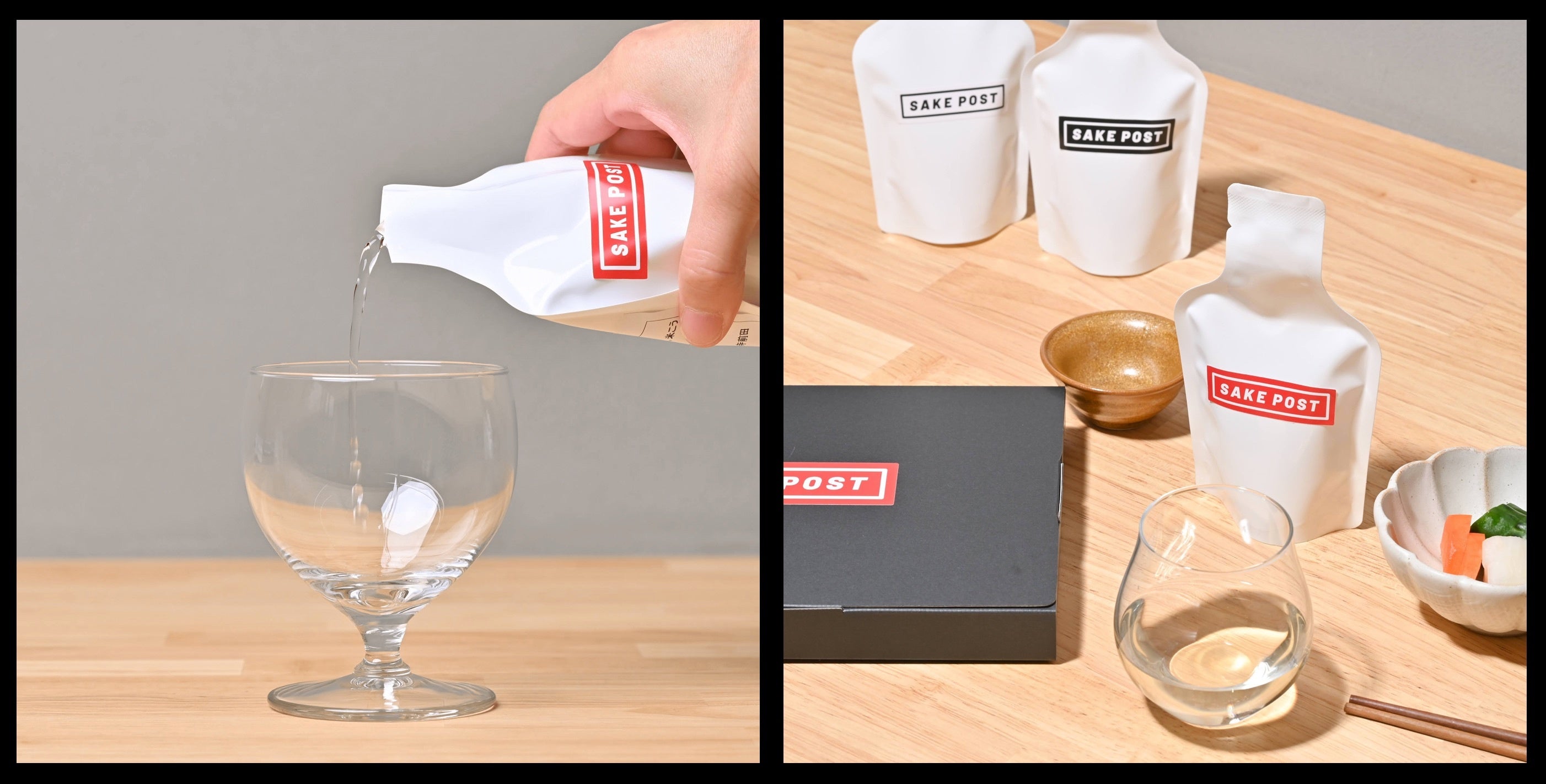 ポストに届く日本酒定期便「SAKEPOST」は、飲み切りサイズ100mlの日本酒が毎月3銘柄ずつランダムに届きます。