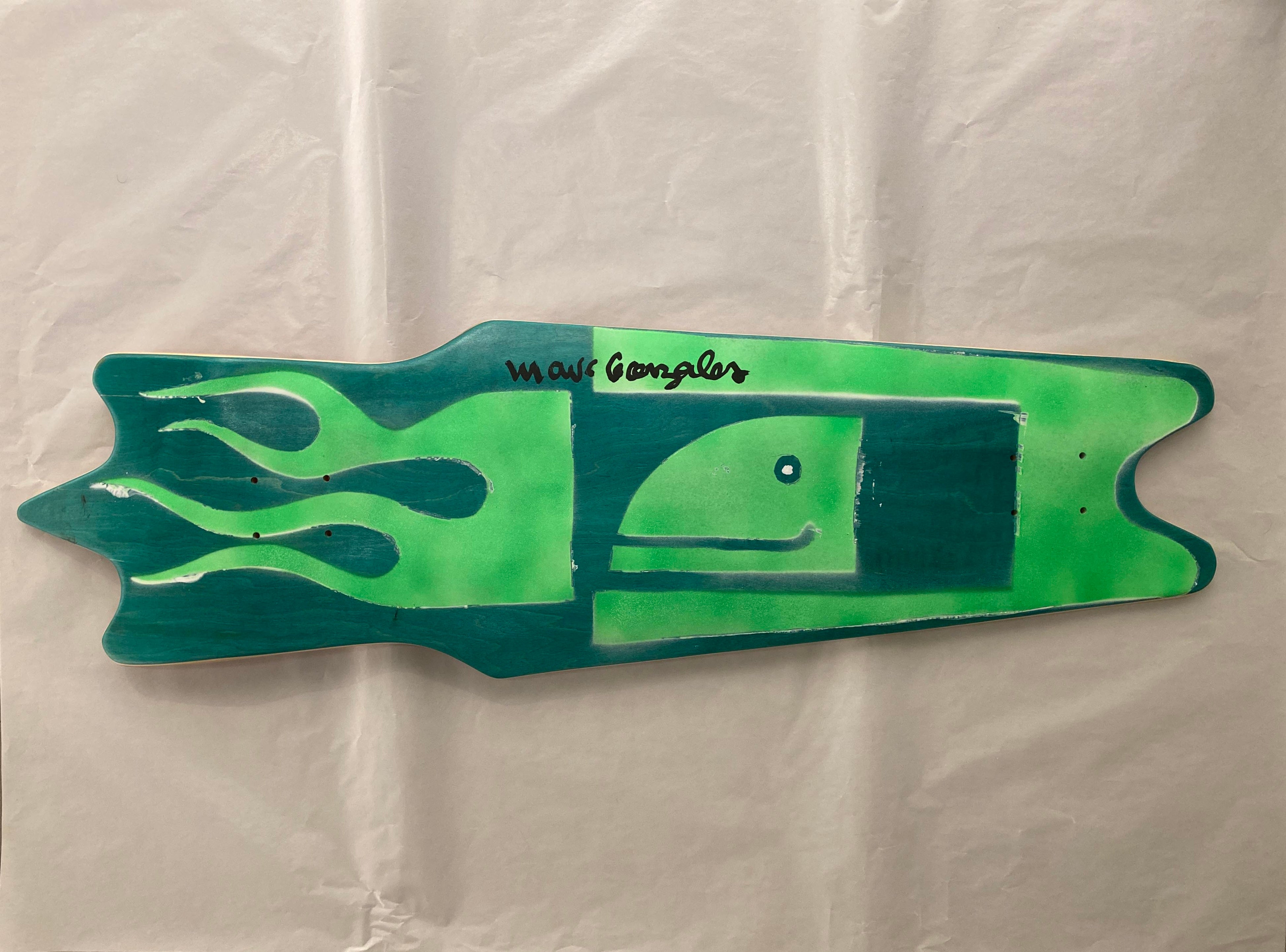 史上最も影響力のあるスケートボーダーにして美術家のマーク