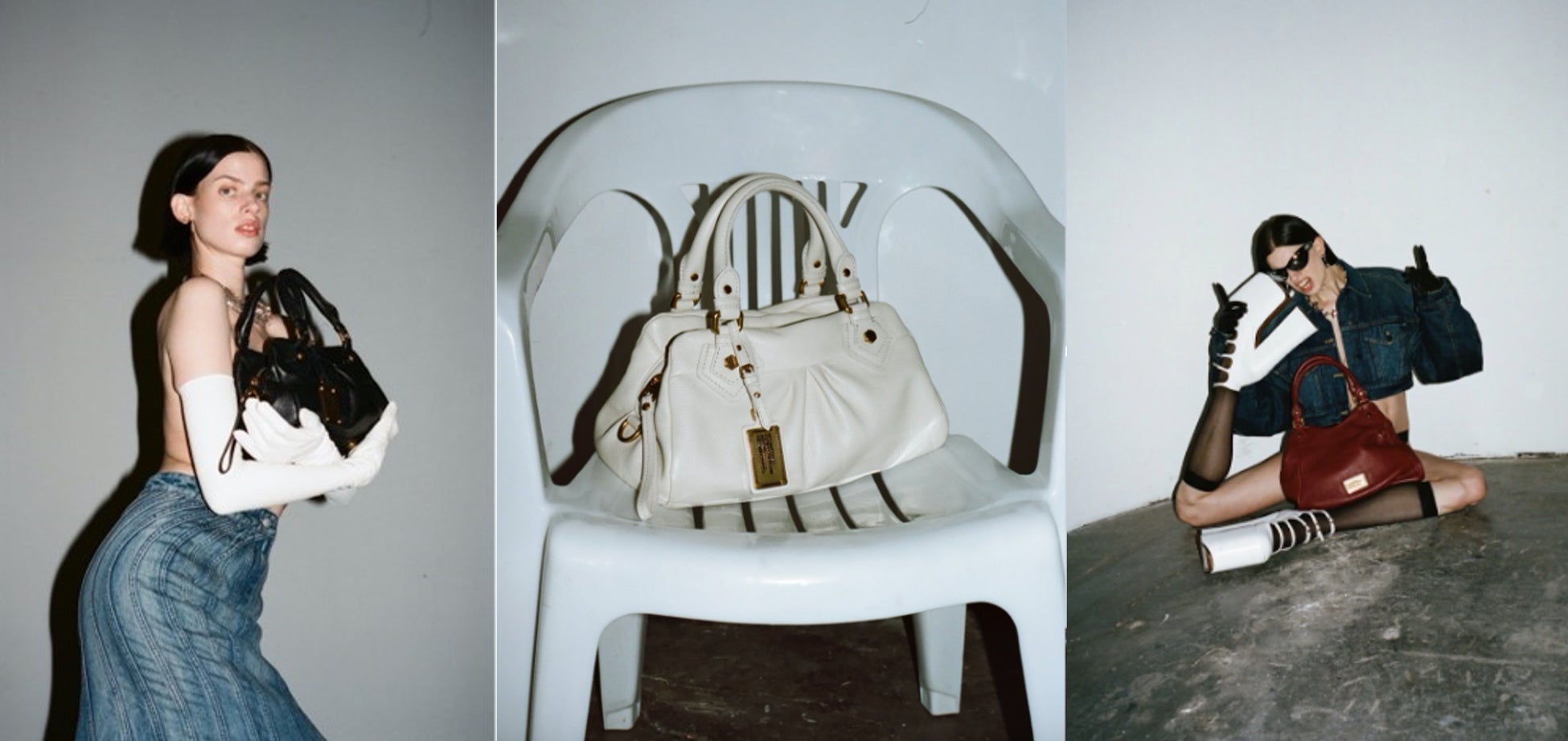 バッグ archive MARC JACOBS hand bag Marc Jacobs のアーカイブからディテールを取り入れた「THE M