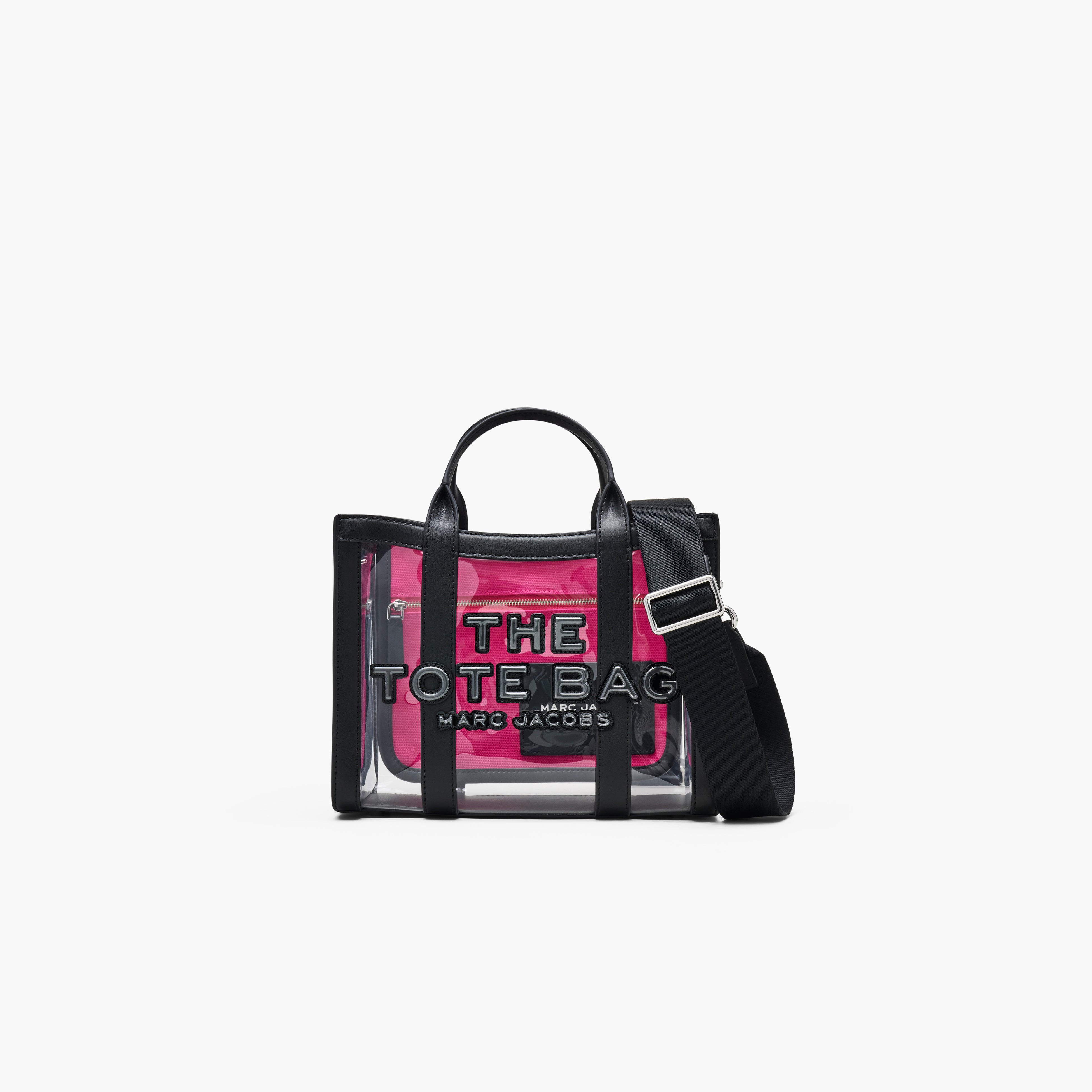 MARC JACOBS ザ クリア トート バッグ スモール マーク ジェイコブス、サマーシーズンに向けて涼しげなクリア
