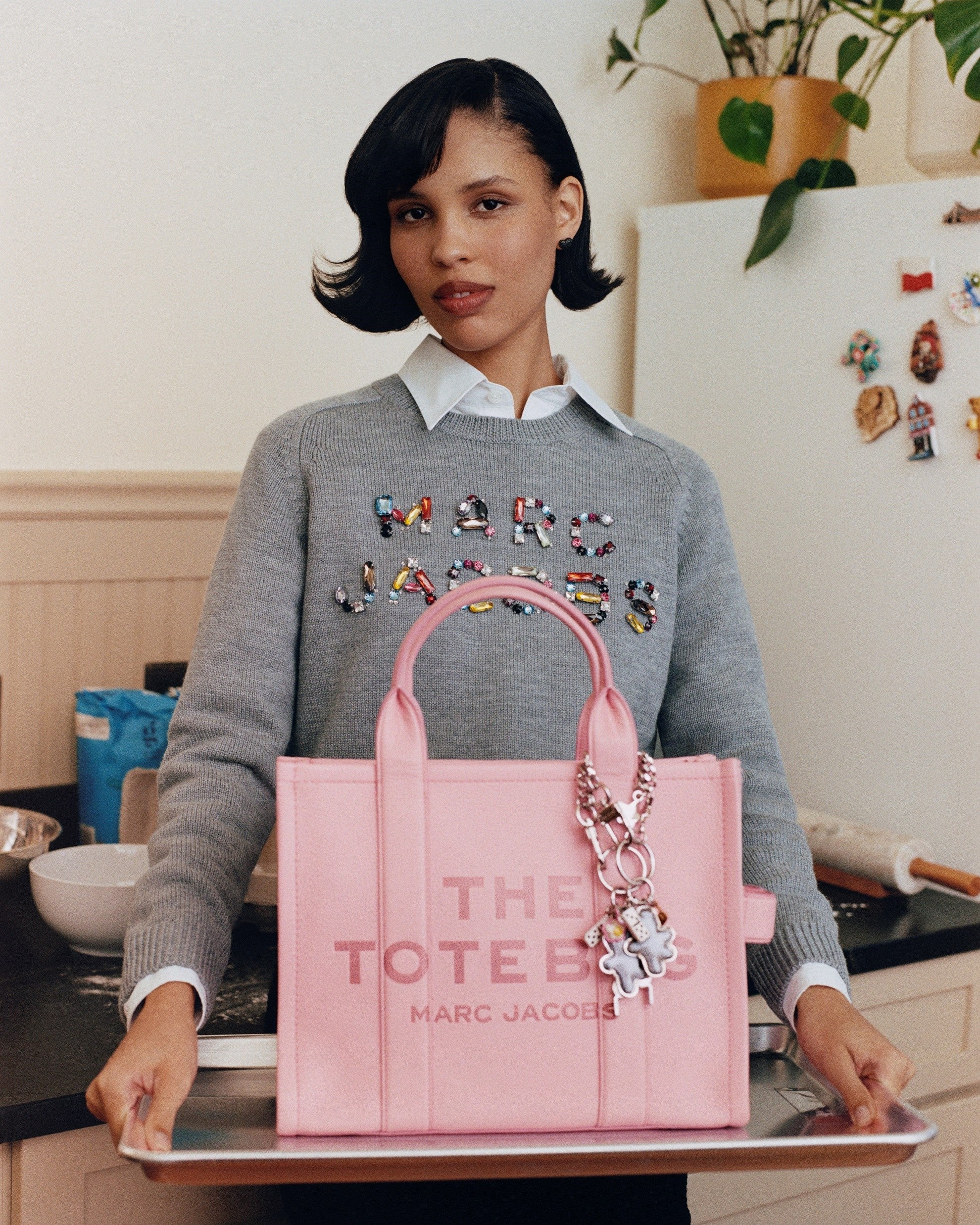 Aimerさん着用✨️】MARC JACOBS ゴールド リボンバ ングル