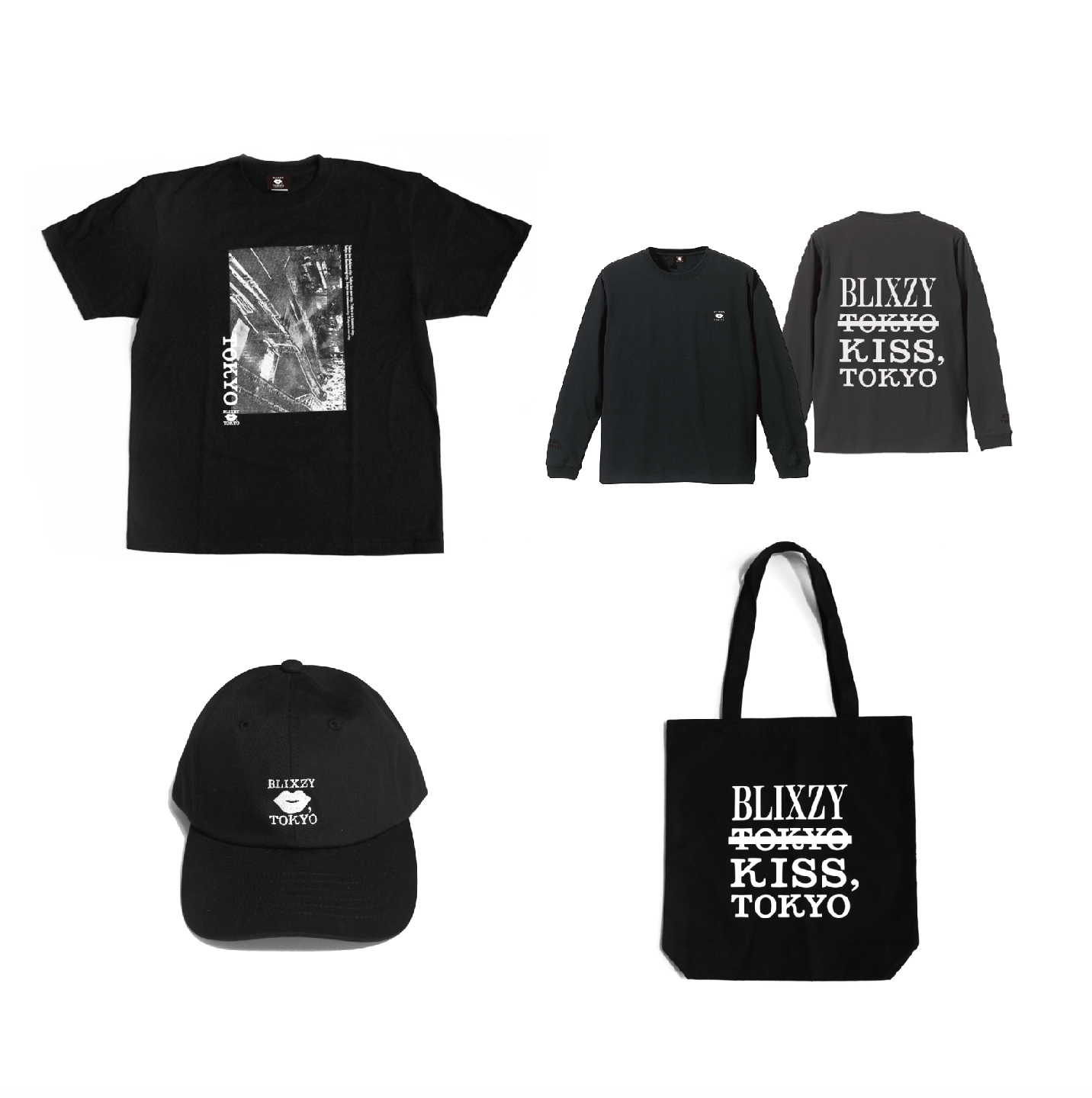 銀座ロフト先行発売「BLIXZY×KISS, TOKYO」コラボレーションアイテム